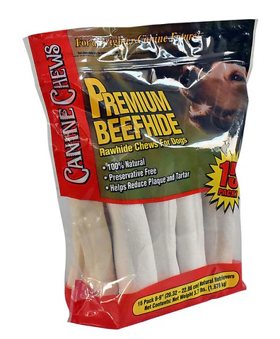 All-Natural Beef Hide Canine Chews